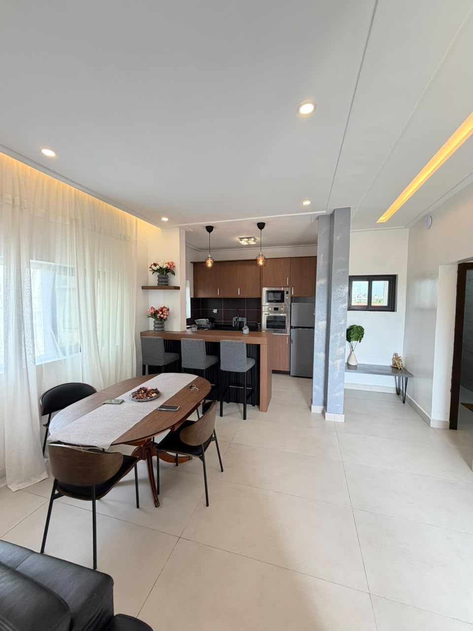 Appartement meublé haut standing T3 – Fidjrossè Plage