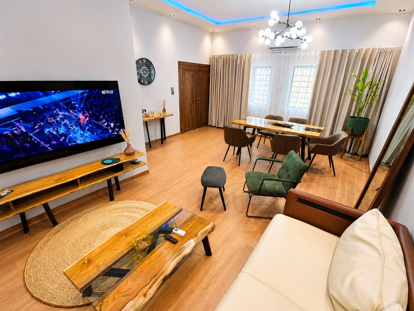 Villa meublée de deux appartements identiques de type T3 avec Jacuzzi à Akogbato - Image 3